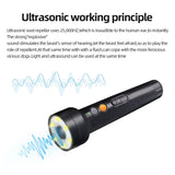 UL70 Dog Trainer Device - Ultrasonic Sound & LED Light for Training Dogs - helps Stop Barking!
