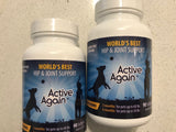Active Again Joint Vet/Pet 80 Gels x 2 Units -FREE Dog Treats ($12.99) plus Free Delivery